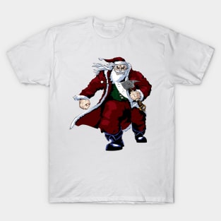 Santa's sick of your *bleep*! T-Shirt